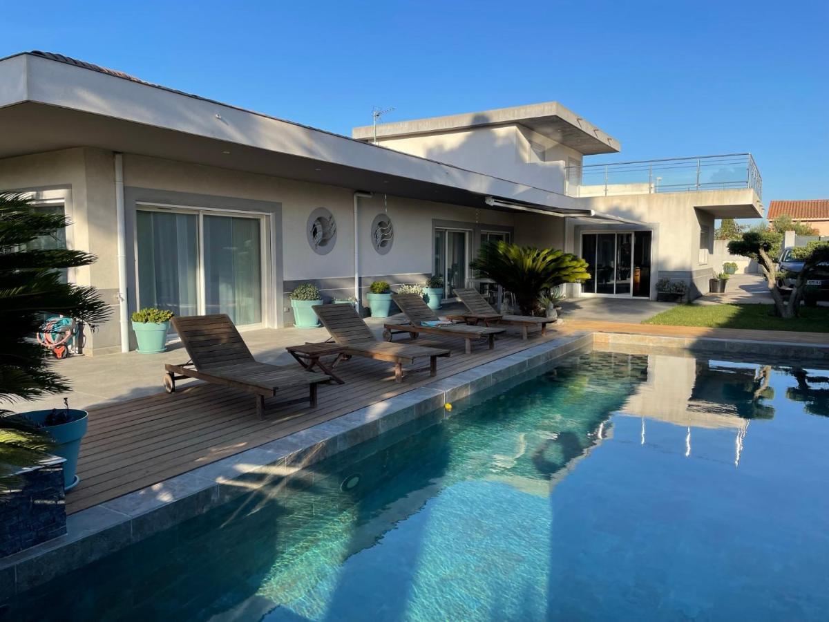 Chambre Luxe Dans Villa De Standing Avec Piscine, Acces Discret Et Independant, Terrasse Arboree Et Parking Prive La Valette-du-Var Zewnętrze zdjęcie
